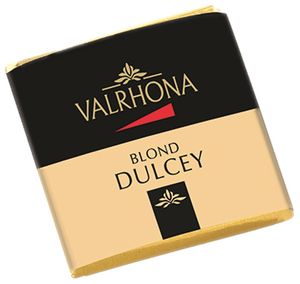 Valrhona Chokladkaka Dulcey (kolatoner) 32% 70 g - Hus-modern.se