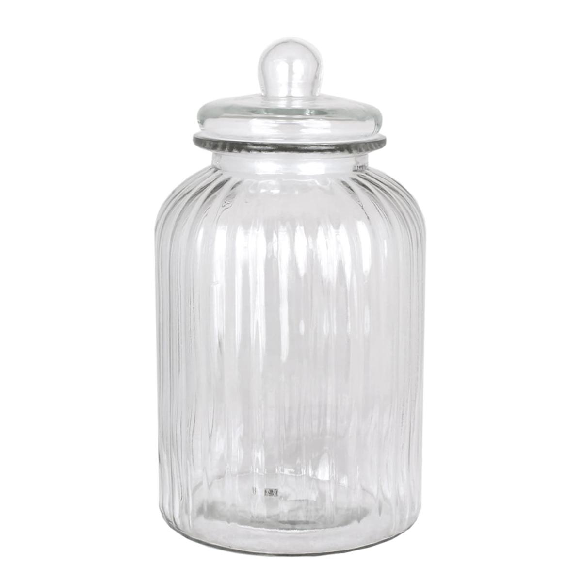 Glasburk med lock 1810 ml - Hus-modern.se