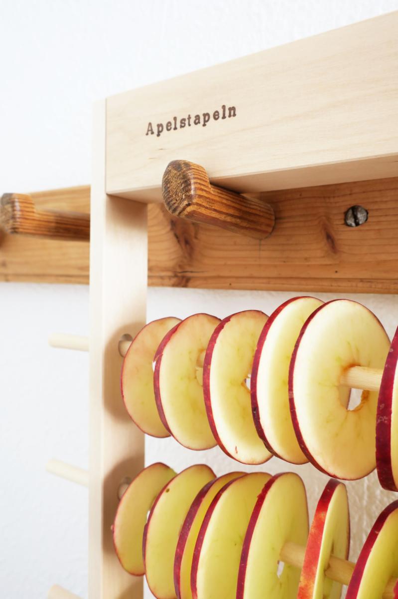 Moster Hulda Apelstapeln äppeltork - Hus-modern.se