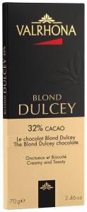 Valrhona Chokladkaka Dulcey (kolatoner) 32% 70 g - Hus-modern.se