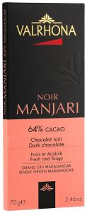 Valrhona Manjari mörk chokladkaka 64% 70 g - Hus-modern.se