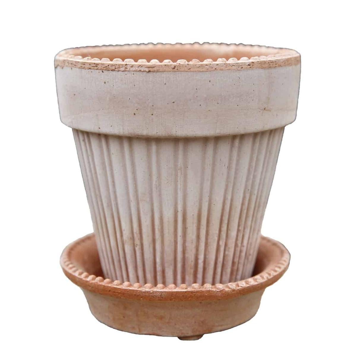 Bergs Potter Lerkruka & fat Simon - Oglaserad Rosa - Hus-modern.se
