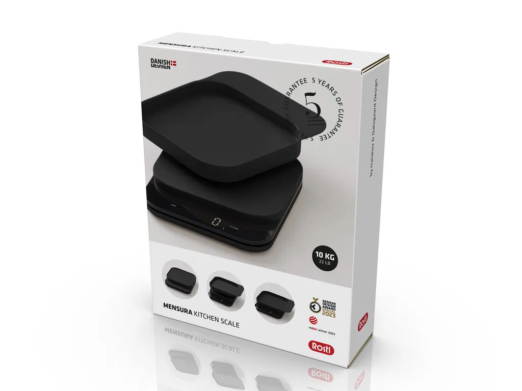  Köksvåg Svart - Rosti Mensura - Hus-modern.se