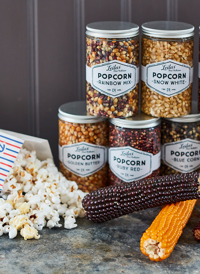 Leilas POPCORN GOURMET BLUE CORN - Hus-modern.se