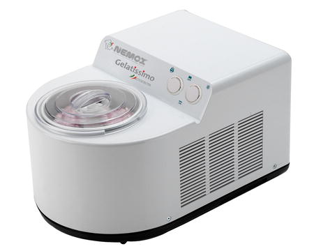 Glassmaskin Gelatissimo vit - 1,7 liter (med kompressor) - Hus-modern.se