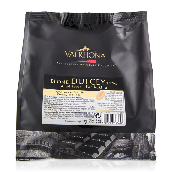Valrhona Dulcey bakchoklad 32% 1 kg - Hus-modern.se