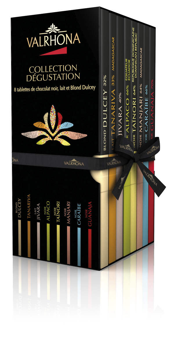 Valrhona Chokladkakor från Valrhona smakpack 7 x 70 g - Hus-modern.se