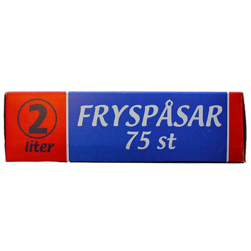 Fryspåsar 2 liter - 75 påsar - Hus-modern.se