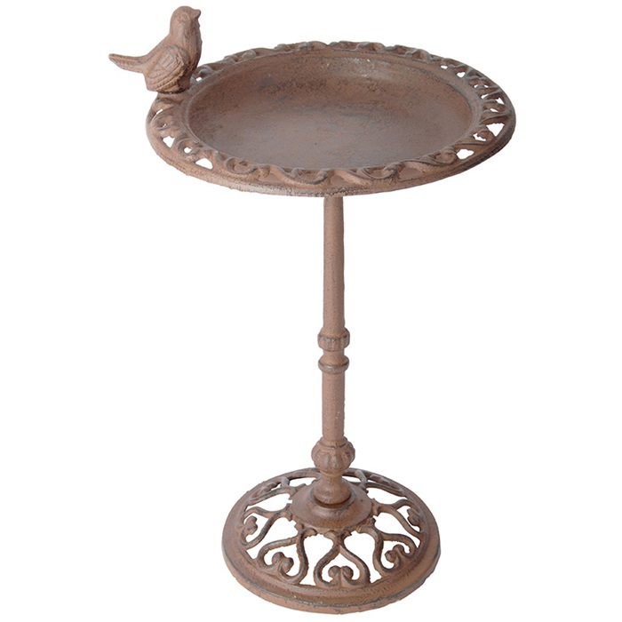 Fågelbad på fot 39 cm - Hus-modern.se
