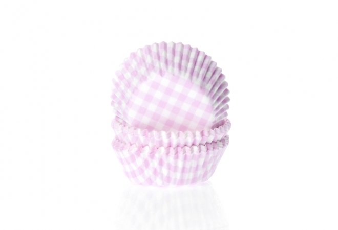 House of Marie Muffinsform - Cupcakeform Gingham Rosa - Hus-modern.se