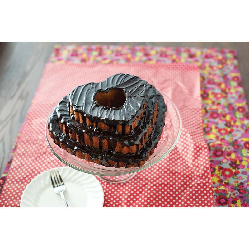 Nordic Ware Tiered Heart Bundt Pan