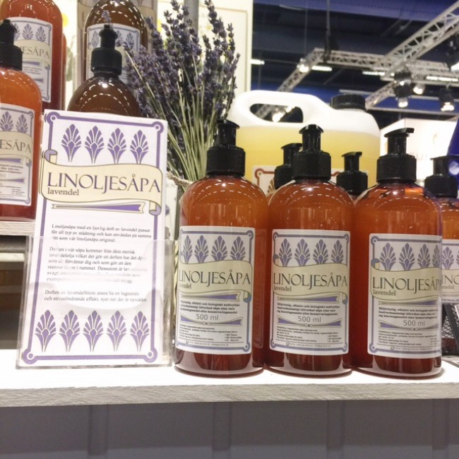 Grunne Linoljesåpa Lavendel 500 ml - Hus-modern.se