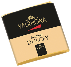 Valrhona Chokladkaka Dulcey (kolatoner) 32% 70 g - Hus-modern.se