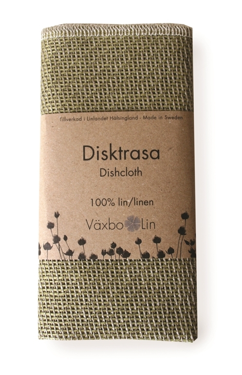 Växbo Lin Disktrasa Olivgrön - Hus-modern.se